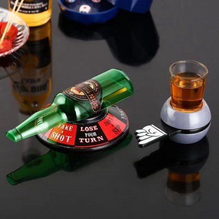Russian turntable drinking bar supplies KTV game entertainment add to the fun props wine table toy bucket fine wine turntable